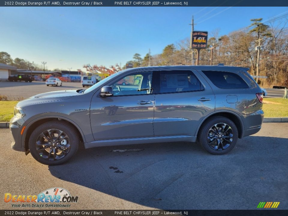 2022 Dodge Durango R/T AWD Destroyer Gray / Black Photo #3