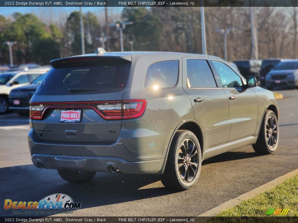 2022 Dodge Durango R/T AWD Destroyer Gray / Black Photo #4