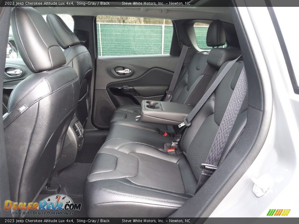 Rear Seat of 2023 Jeep Cherokee Altitude Lux 4x4 Photo #13