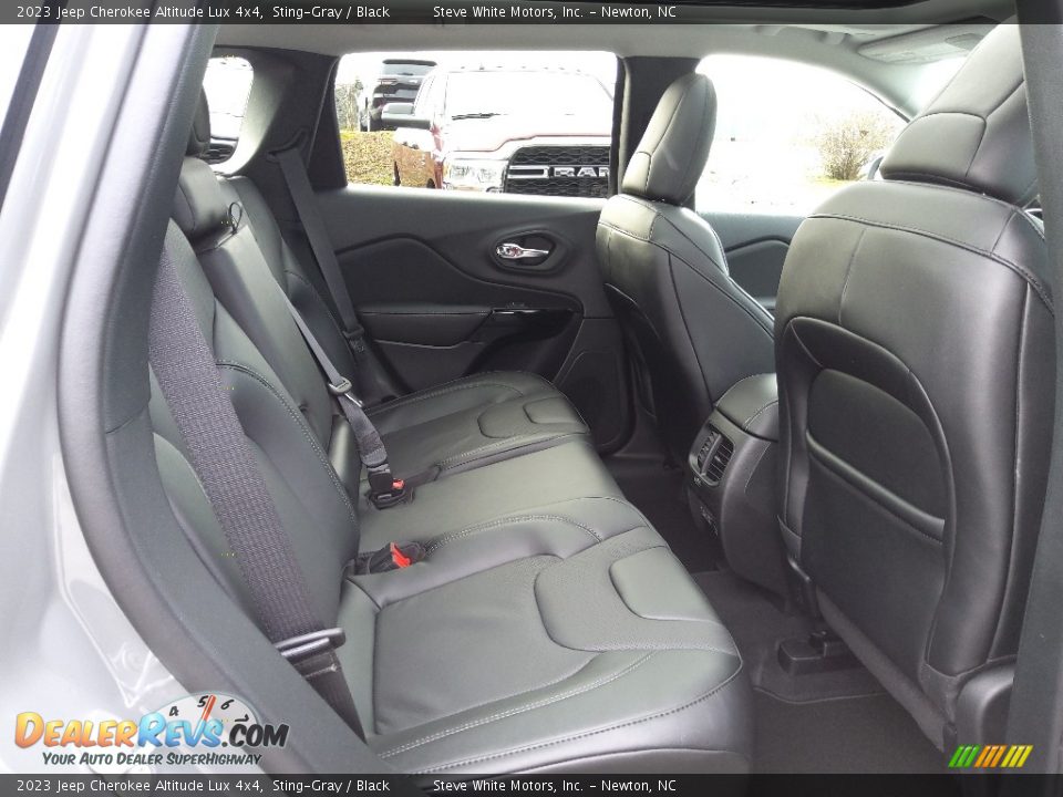 Rear Seat of 2023 Jeep Cherokee Altitude Lux 4x4 Photo #16