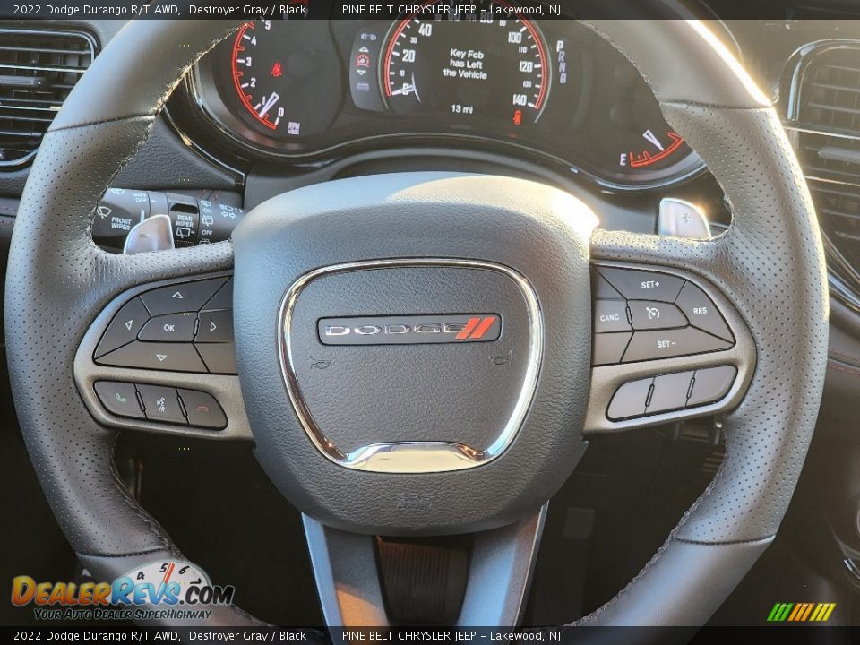 2022 Dodge Durango R/T AWD Destroyer Gray / Black Photo #10