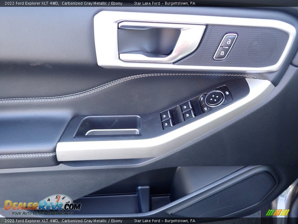 2022 Ford Explorer XLT 4WD Carbonized Gray Metallic / Ebony Photo #15