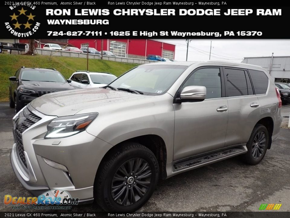 2021 Lexus GX 460 Premium Atomic Silver / Black Photo #1