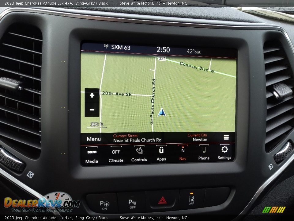 Navigation of 2023 Jeep Cherokee Altitude Lux 4x4 Photo #25