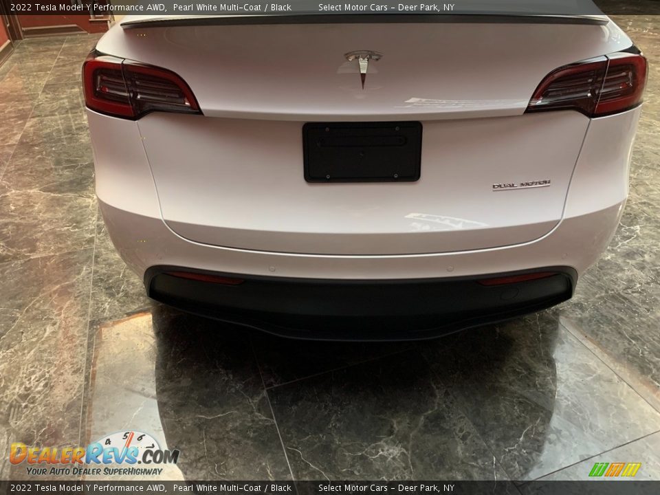 2022 Tesla Model Y Performance AWD Pearl White Multi-Coat / Black Photo #4