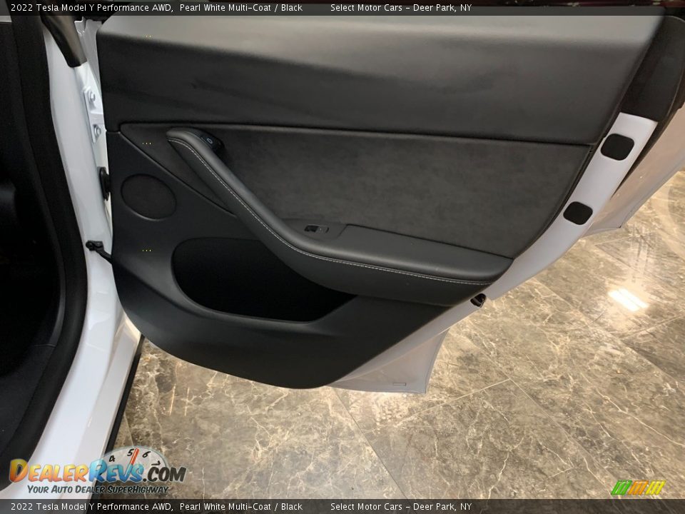 2022 Tesla Model Y Performance AWD Pearl White Multi-Coat / Black Photo #10
