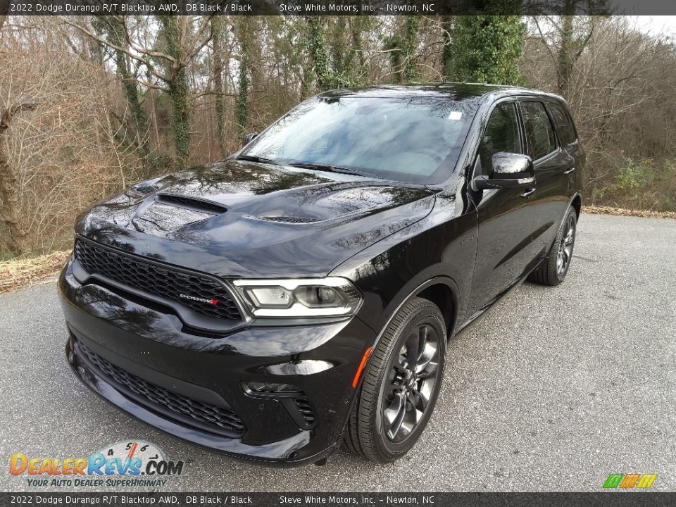 DB Black 2022 Dodge Durango R/T Blacktop AWD Photo #2