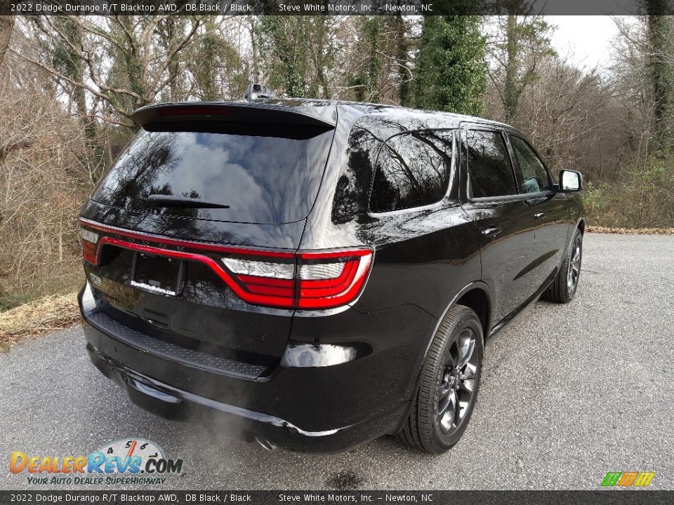 2022 Dodge Durango R/T Blacktop AWD DB Black / Black Photo #6