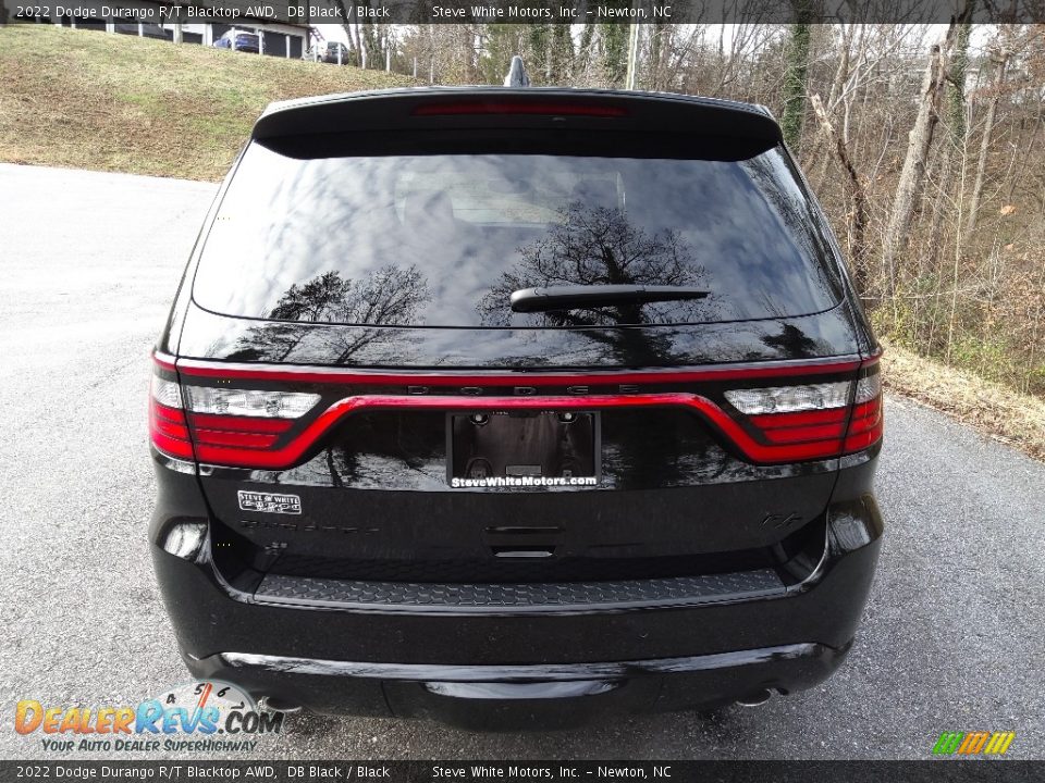 2022 Dodge Durango R/T Blacktop AWD DB Black / Black Photo #7