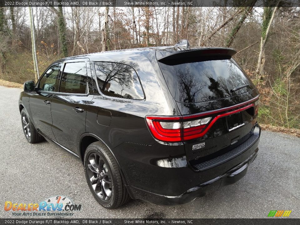 2022 Dodge Durango R/T Blacktop AWD DB Black / Black Photo #8