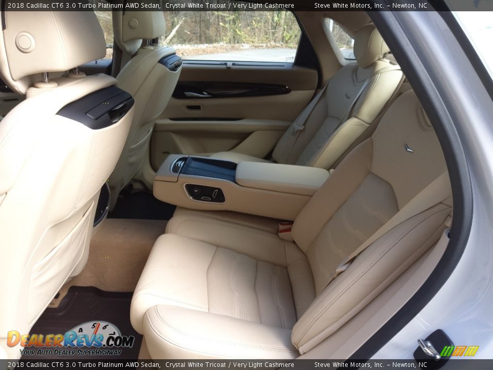 Rear Seat of 2018 Cadillac CT6 3.0 Turbo Platinum AWD Sedan Photo #15