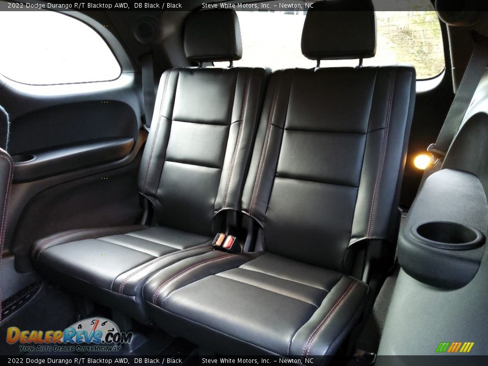 Rear Seat of 2022 Dodge Durango R/T Blacktop AWD Photo #14