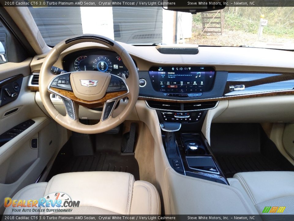 Dashboard of 2018 Cadillac CT6 3.0 Turbo Platinum AWD Sedan Photo #22