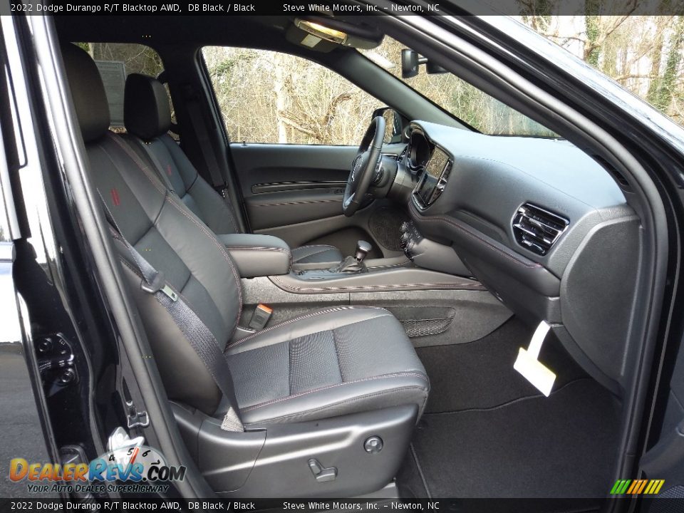 Black Interior - 2022 Dodge Durango R/T Blacktop AWD Photo #19