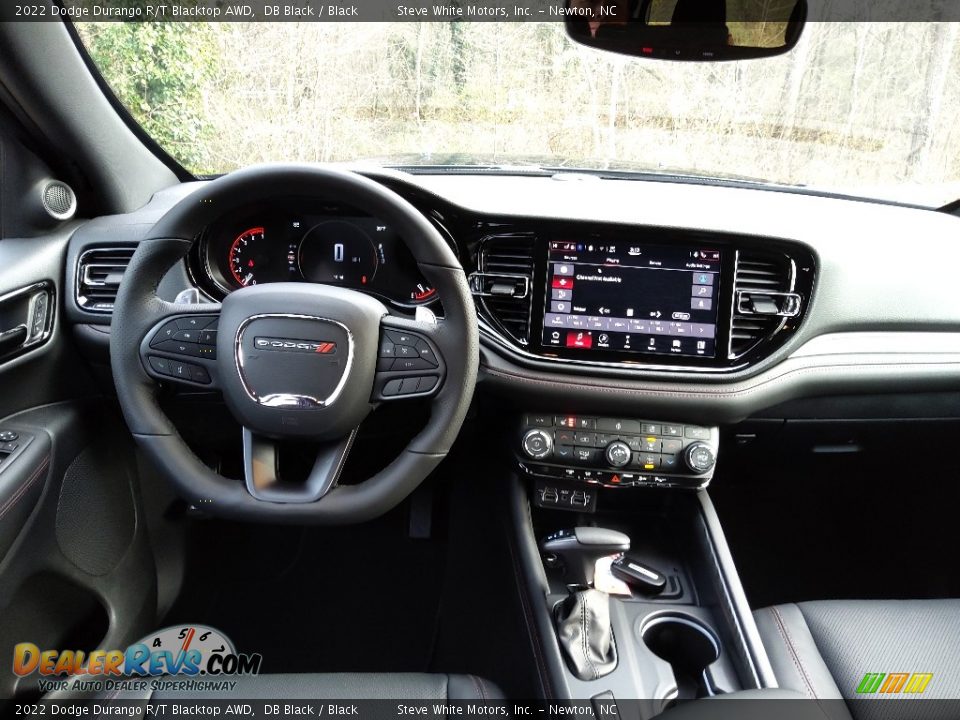 Dashboard of 2022 Dodge Durango R/T Blacktop AWD Photo #20