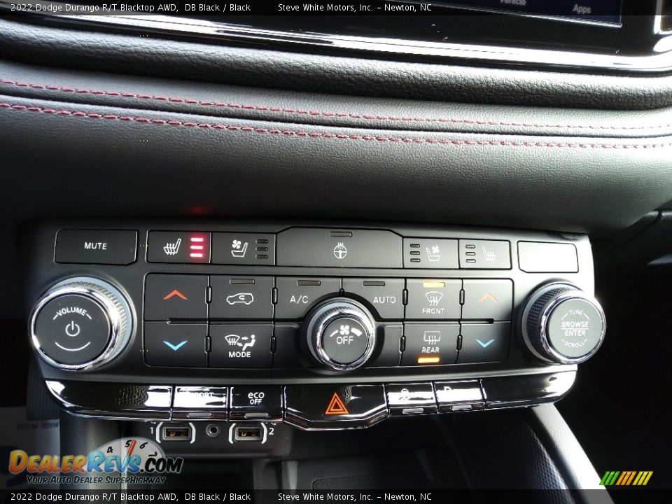 Controls of 2022 Dodge Durango R/T Blacktop AWD Photo #27