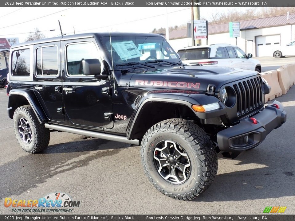 Front 3/4 View of 2023 Jeep Wrangler Unlimited Rubicon Farout Edition 4x4 Photo #8