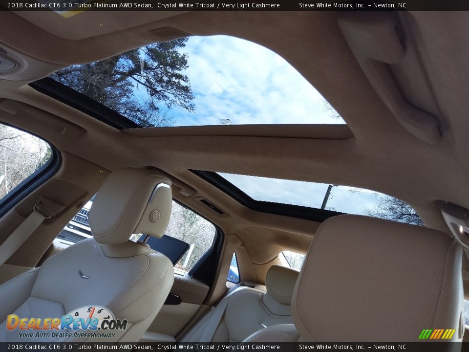 Sunroof of 2018 Cadillac CT6 3.0 Turbo Platinum AWD Sedan Photo #36