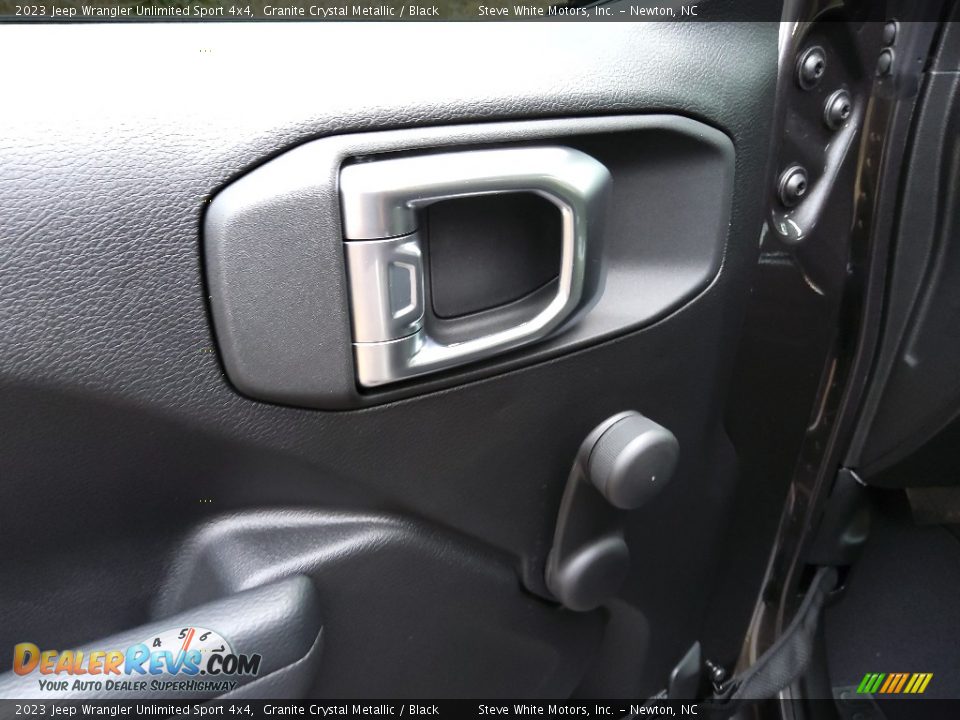 Door Panel of 2023 Jeep Wrangler Unlimited Sport 4x4 Photo #11