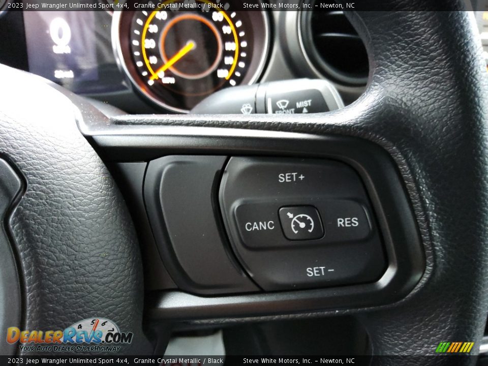 2023 Jeep Wrangler Unlimited Sport 4x4 Steering Wheel Photo #19