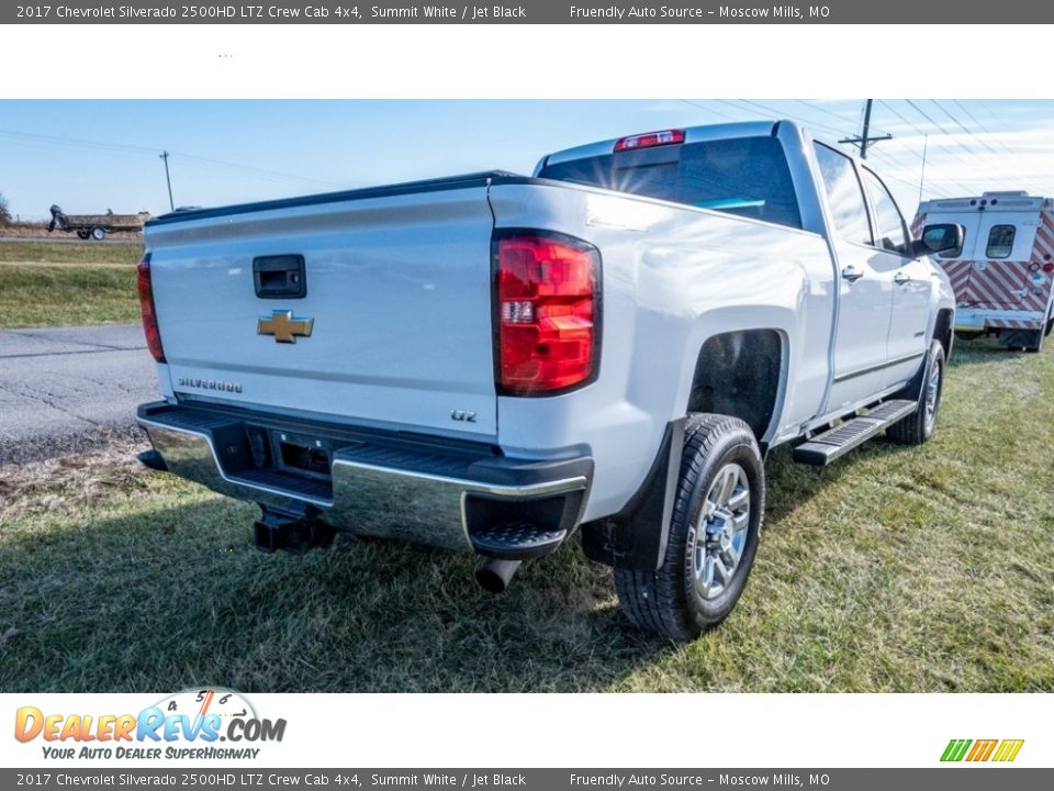 2017 Chevrolet Silverado 2500HD LTZ Crew Cab 4x4 Summit White / Jet Black Photo #4