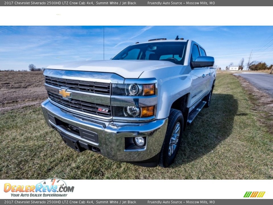 2017 Chevrolet Silverado 2500HD LTZ Crew Cab 4x4 Summit White / Jet Black Photo #8