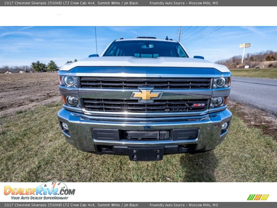 2017 Chevrolet Silverado 2500HD LTZ Crew Cab 4x4 Summit White / Jet Black Photo #9