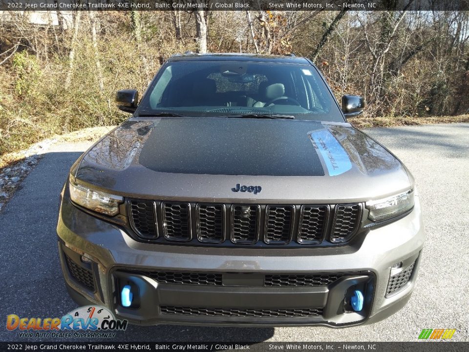 2022 Jeep Grand Cherokee Trailhawk 4XE Hybrid Baltic Gray Metallic / Global Black Photo #3