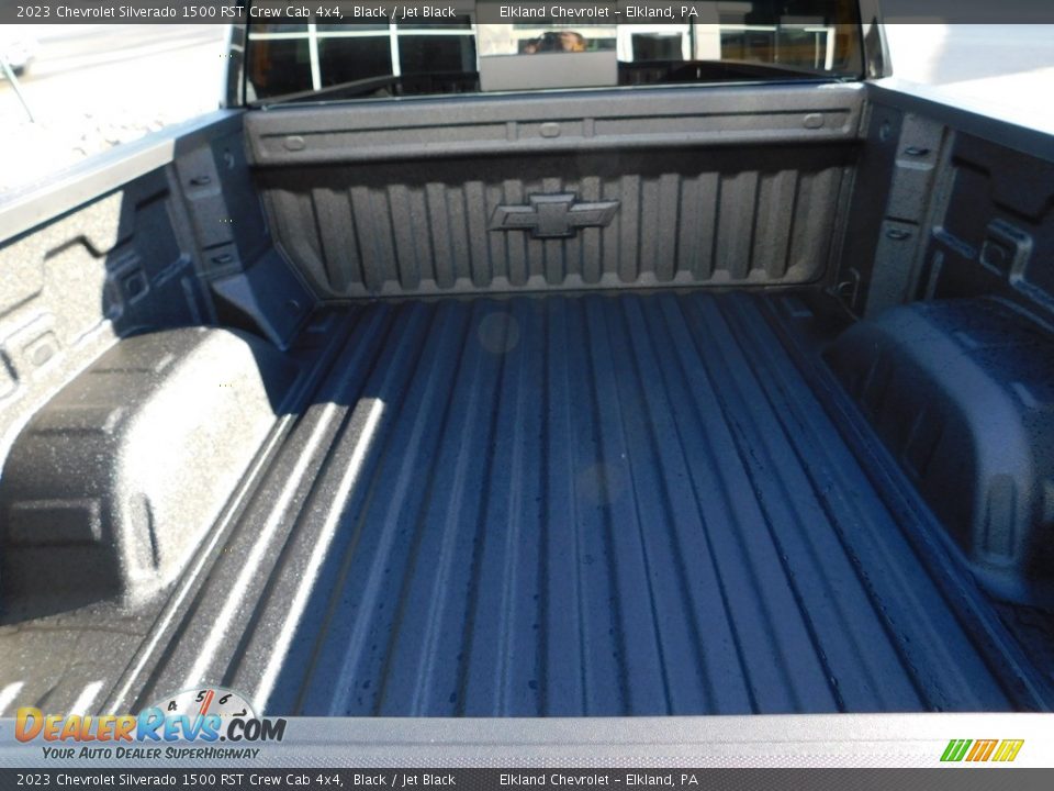 2023 Chevrolet Silverado 1500 RST Crew Cab 4x4 Black / Jet Black Photo #17