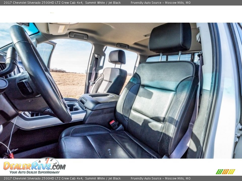 2017 Chevrolet Silverado 2500HD LTZ Crew Cab 4x4 Summit White / Jet Black Photo #17