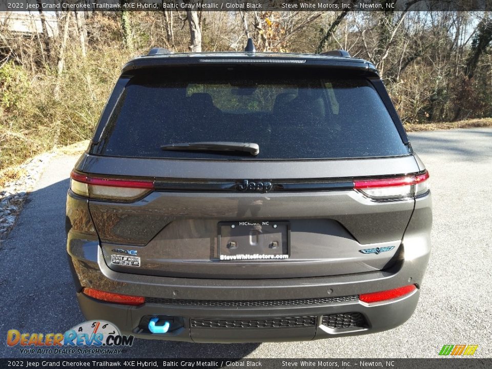 2022 Jeep Grand Cherokee Trailhawk 4XE Hybrid Baltic Gray Metallic / Global Black Photo #9