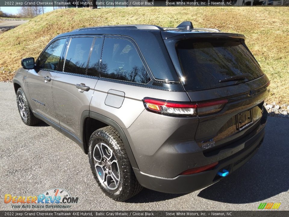 2022 Jeep Grand Cherokee Trailhawk 4XE Hybrid Baltic Gray Metallic / Global Black Photo #10