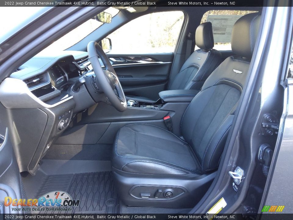 Front Seat of 2022 Jeep Grand Cherokee Trailhawk 4XE Hybrid Photo #12