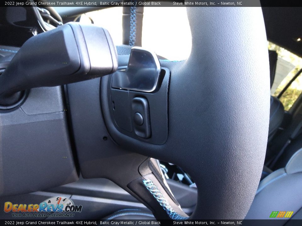 2022 Jeep Grand Cherokee Trailhawk 4XE Hybrid Steering Wheel Photo #14