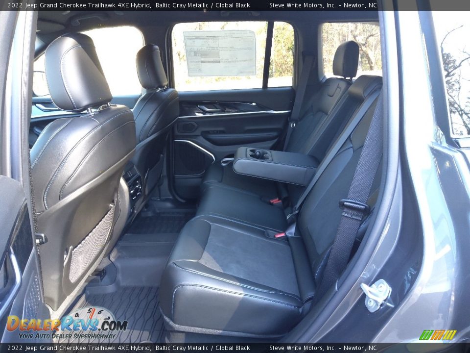 Rear Seat of 2022 Jeep Grand Cherokee Trailhawk 4XE Hybrid Photo #16