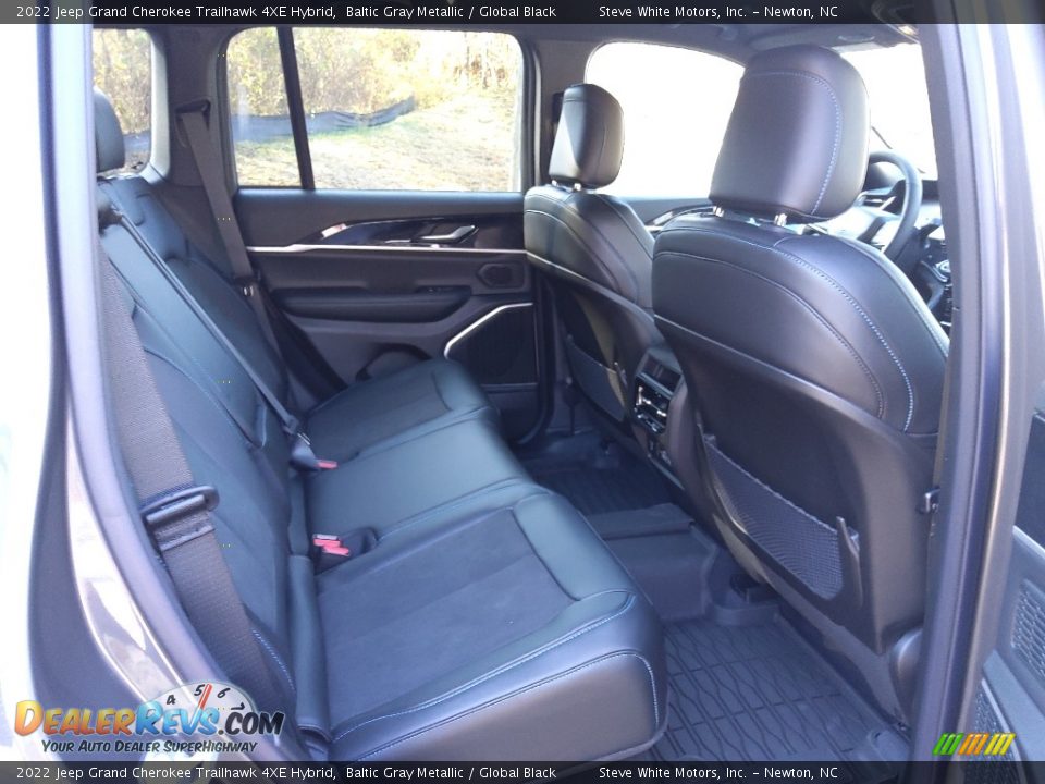 Rear Seat of 2022 Jeep Grand Cherokee Trailhawk 4XE Hybrid Photo #20