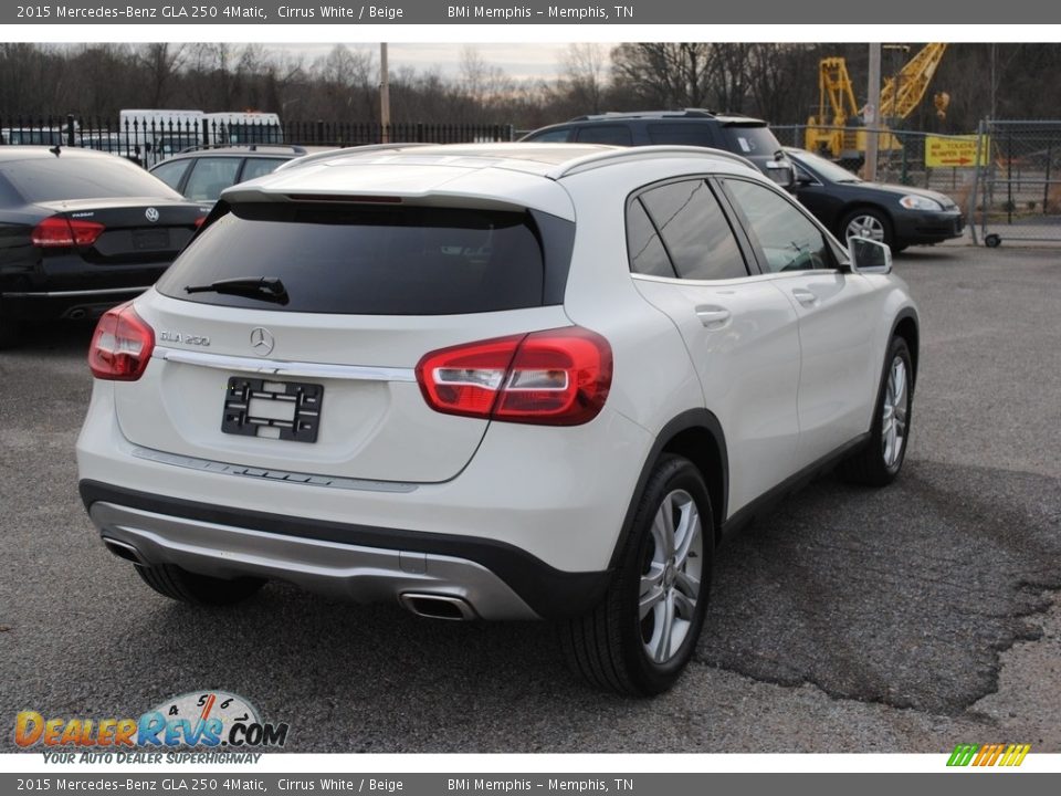 2015 Mercedes-Benz GLA 250 4Matic Cirrus White / Beige Photo #5