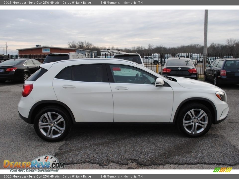 2015 Mercedes-Benz GLA 250 4Matic Cirrus White / Beige Photo #6