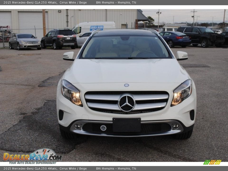 2015 Mercedes-Benz GLA 250 4Matic Cirrus White / Beige Photo #8