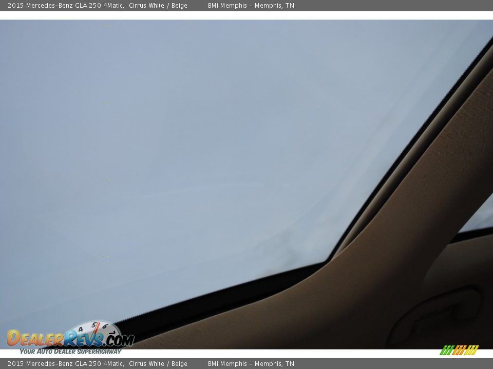2015 Mercedes-Benz GLA 250 4Matic Cirrus White / Beige Photo #20
