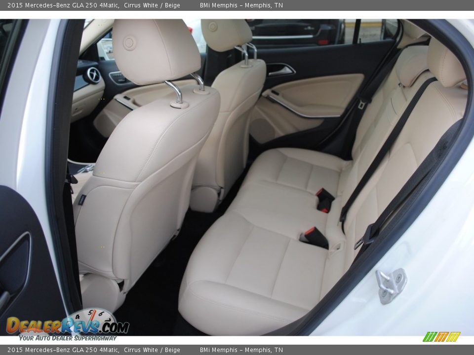 2015 Mercedes-Benz GLA 250 4Matic Cirrus White / Beige Photo #23