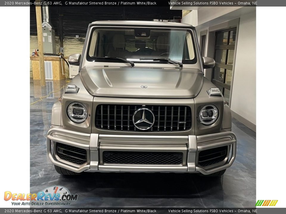 2020 Mercedes-Benz G 63 AMG G Manufaktur Sintered Bronze / Platinum White/Black Photo #2