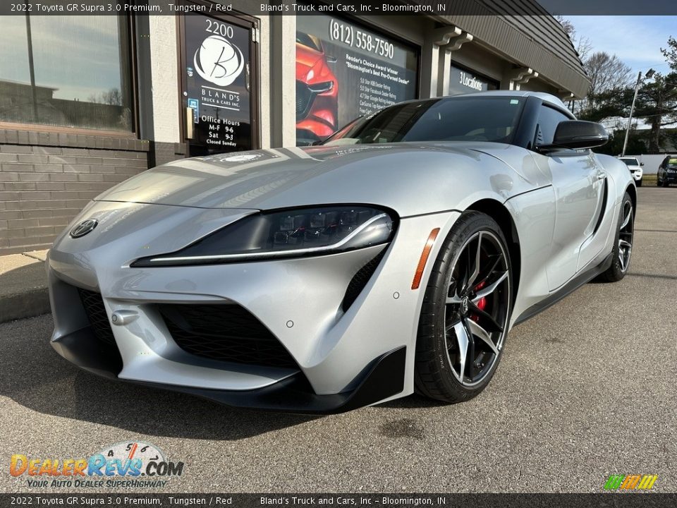 2022 Toyota GR Supra 3.0 Premium Tungsten / Red Photo #2