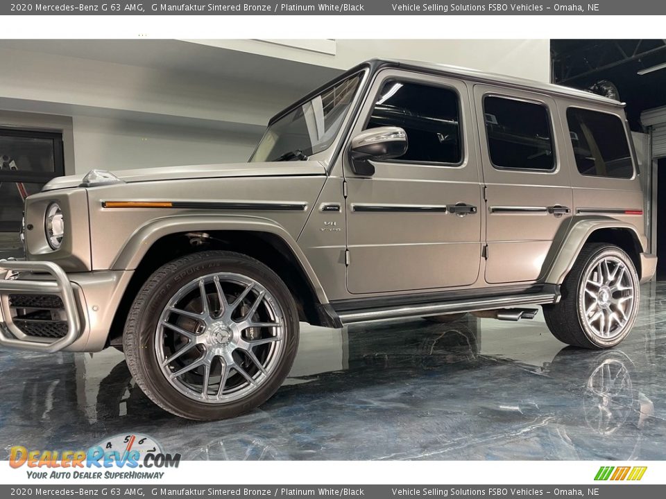 2020 Mercedes-Benz G 63 AMG G Manufaktur Sintered Bronze / Platinum White/Black Photo #12