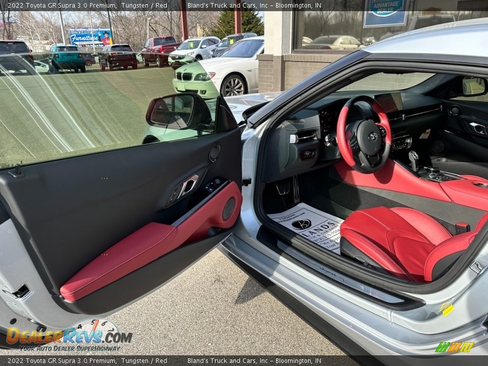 2022 Toyota GR Supra 3.0 Premium Tungsten / Red Photo #3