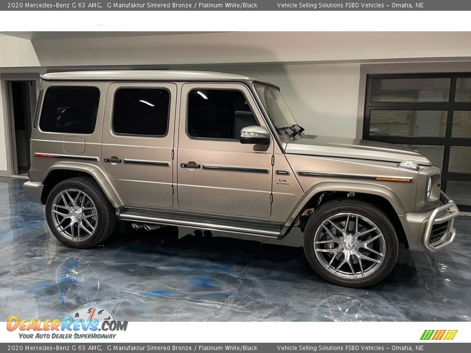 2020 Mercedes-Benz G 63 AMG G Manufaktur Sintered Bronze / Platinum White/Black Photo #13