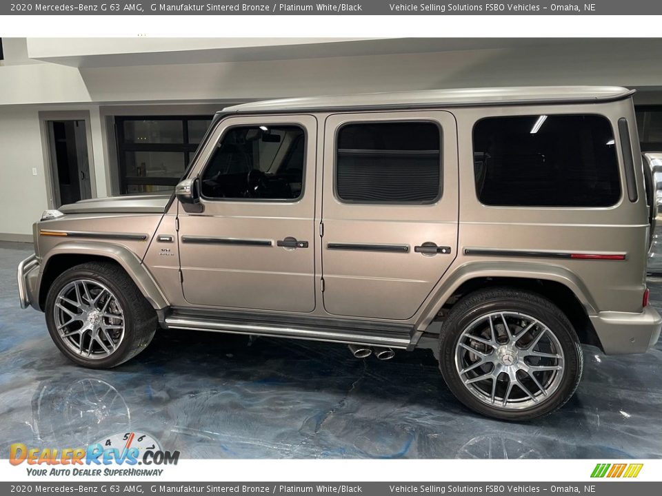 2020 Mercedes-Benz G 63 AMG G Manufaktur Sintered Bronze / Platinum White/Black Photo #14