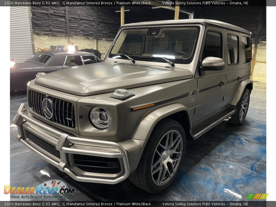 2020 Mercedes-Benz G 63 AMG G Manufaktur Sintered Bronze / Platinum White/Black Photo #15