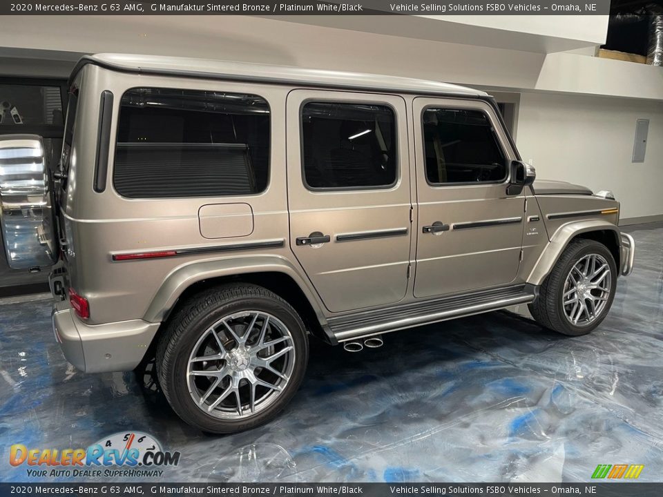 2020 Mercedes-Benz G 63 AMG G Manufaktur Sintered Bronze / Platinum White/Black Photo #16