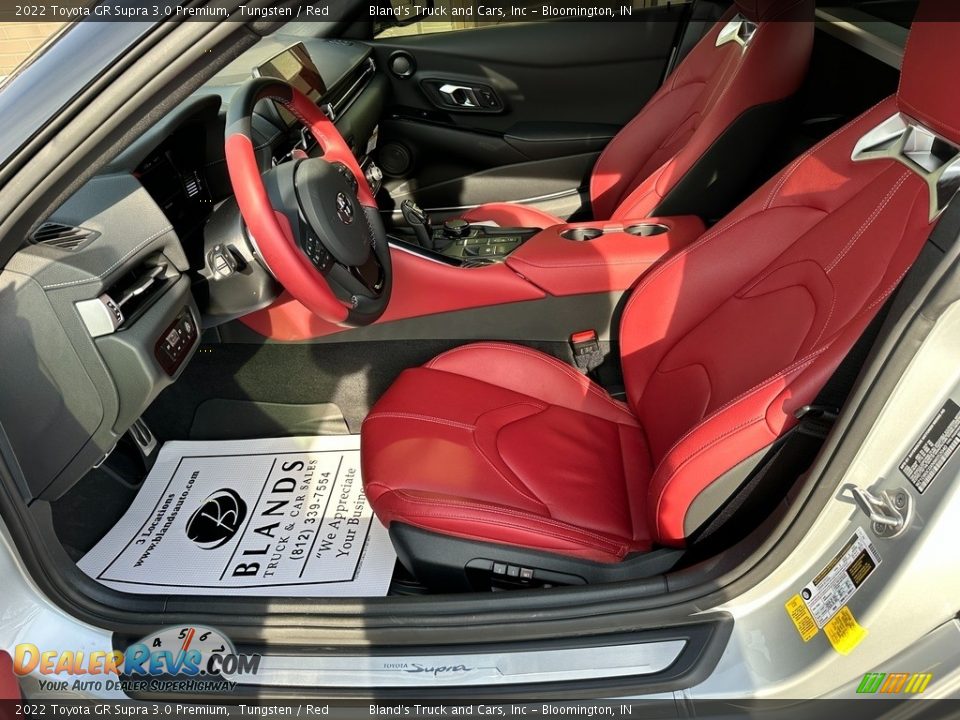 Front Seat of 2022 Toyota GR Supra 3.0 Premium Photo #6
